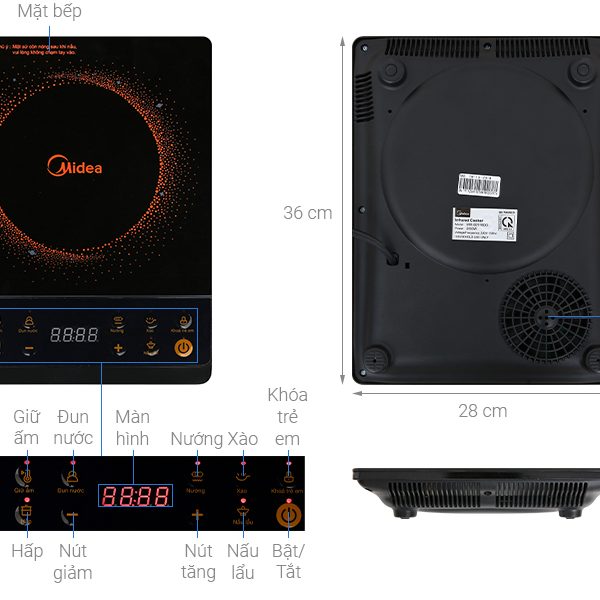 bep-hong-ngoai-midea-mir-b2018dg